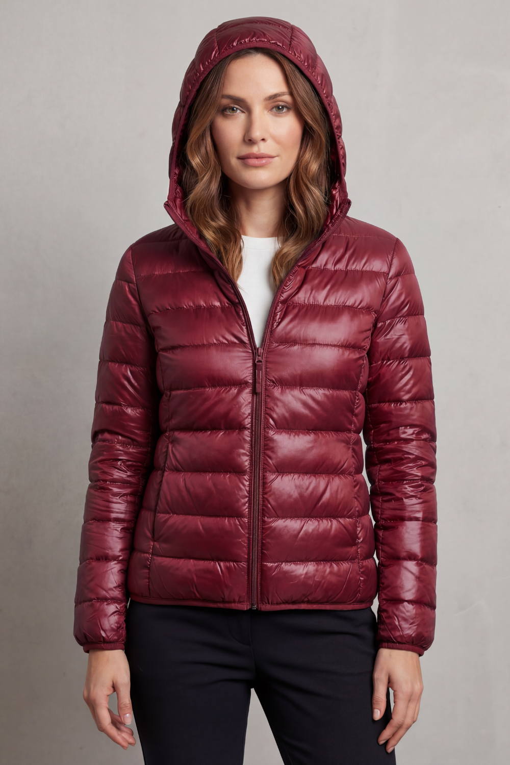 Fleur packable hooded puffer jacket – image 12