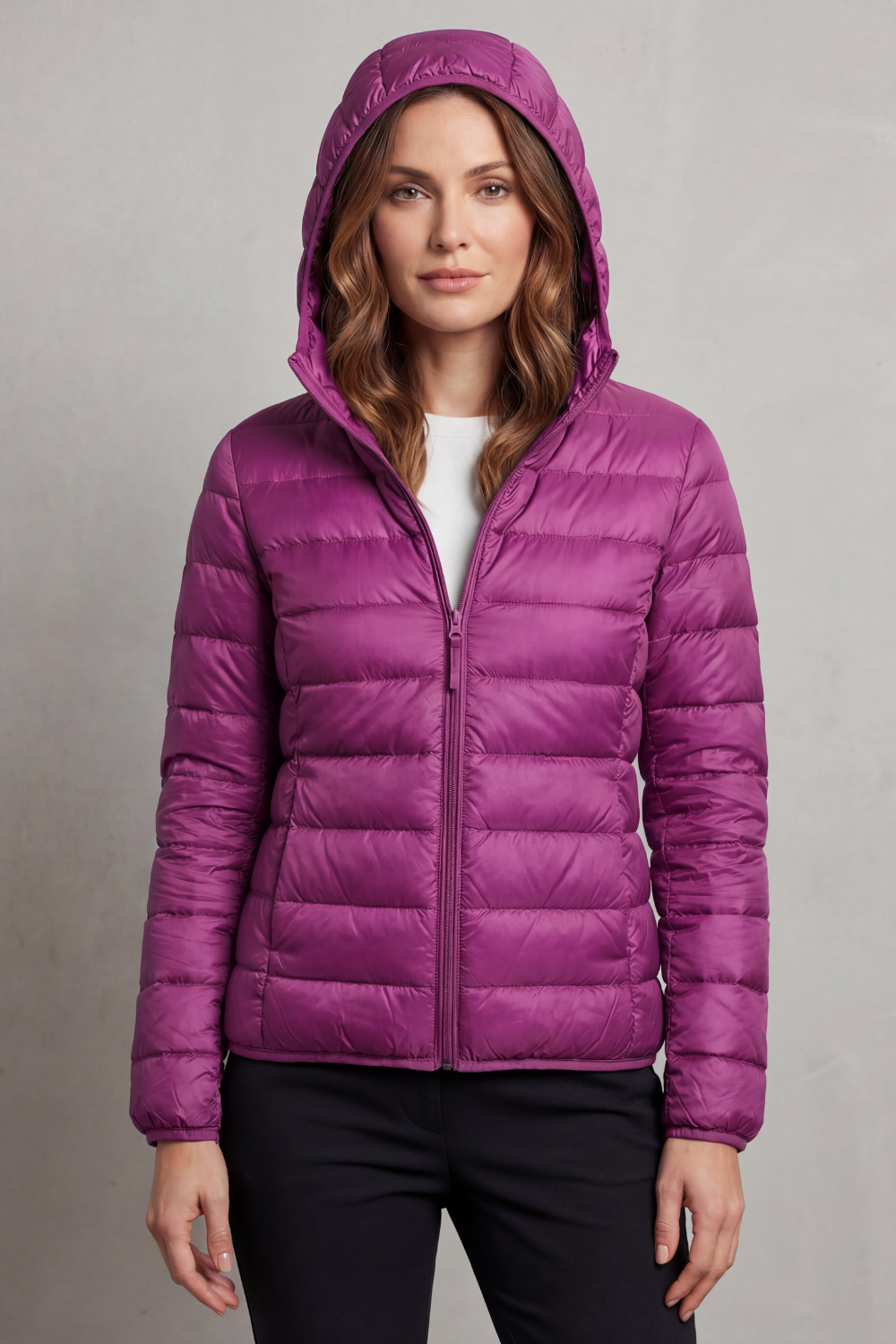 Fleur packable hooded puffer jacket – image 16