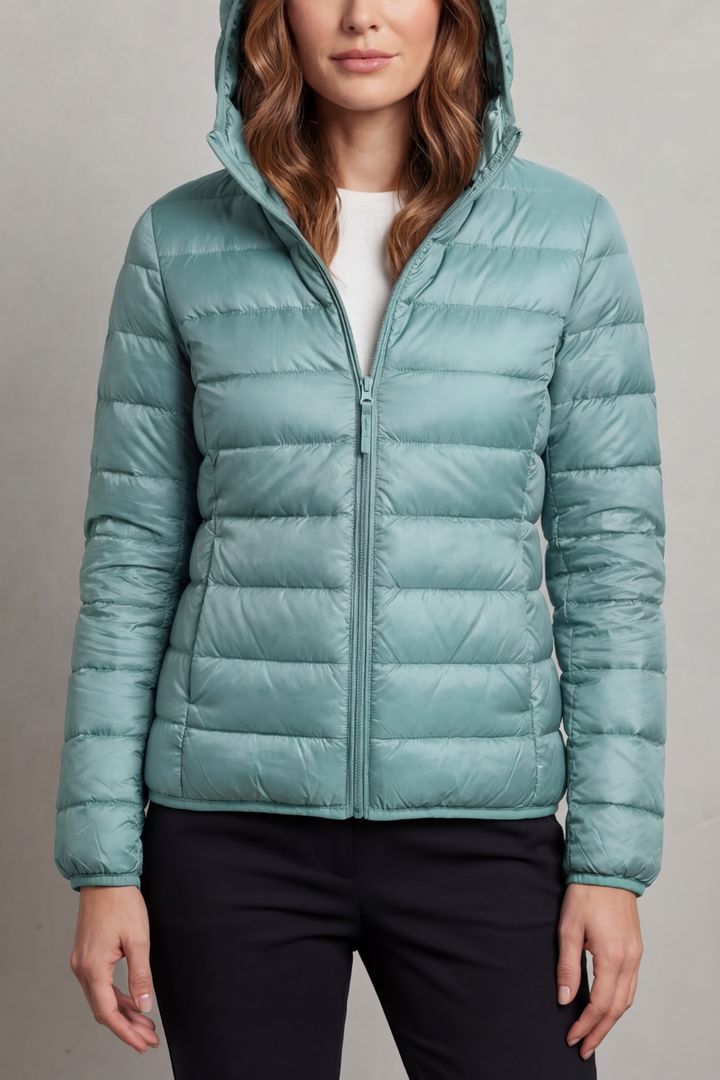 Fleur packable hooded puffer jacket – image 21