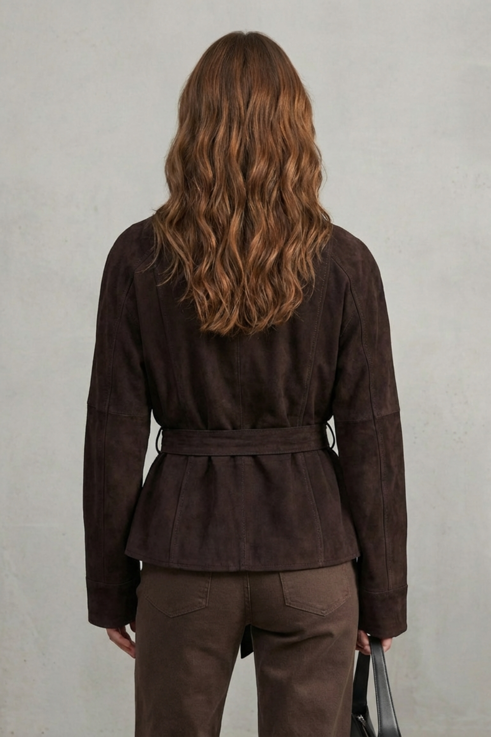 Tara cropped double breasted jacket – image 4