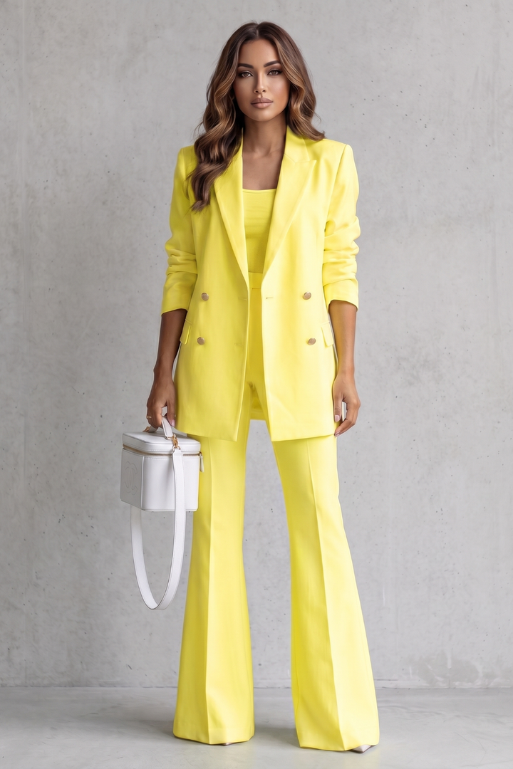 Verity double breasted blazer and trouser suit – image 10