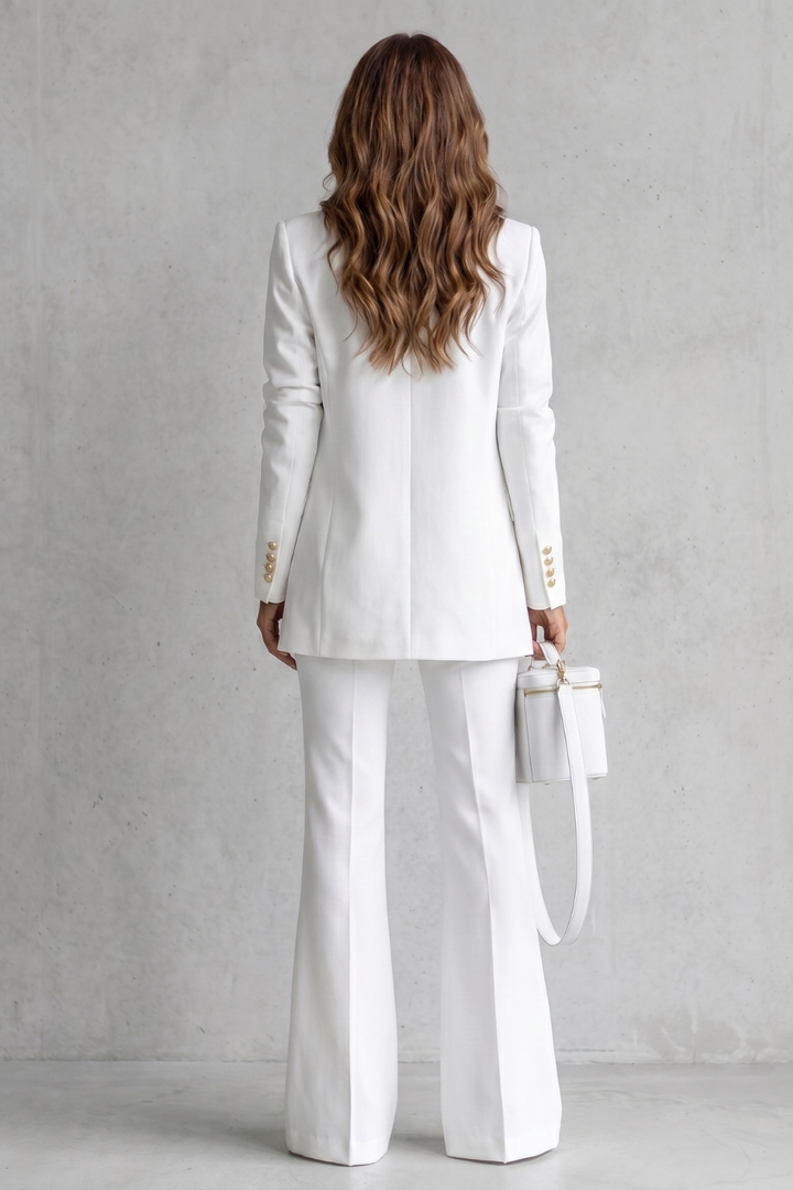 Verity double breasted blazer and trouser suit – image 4
