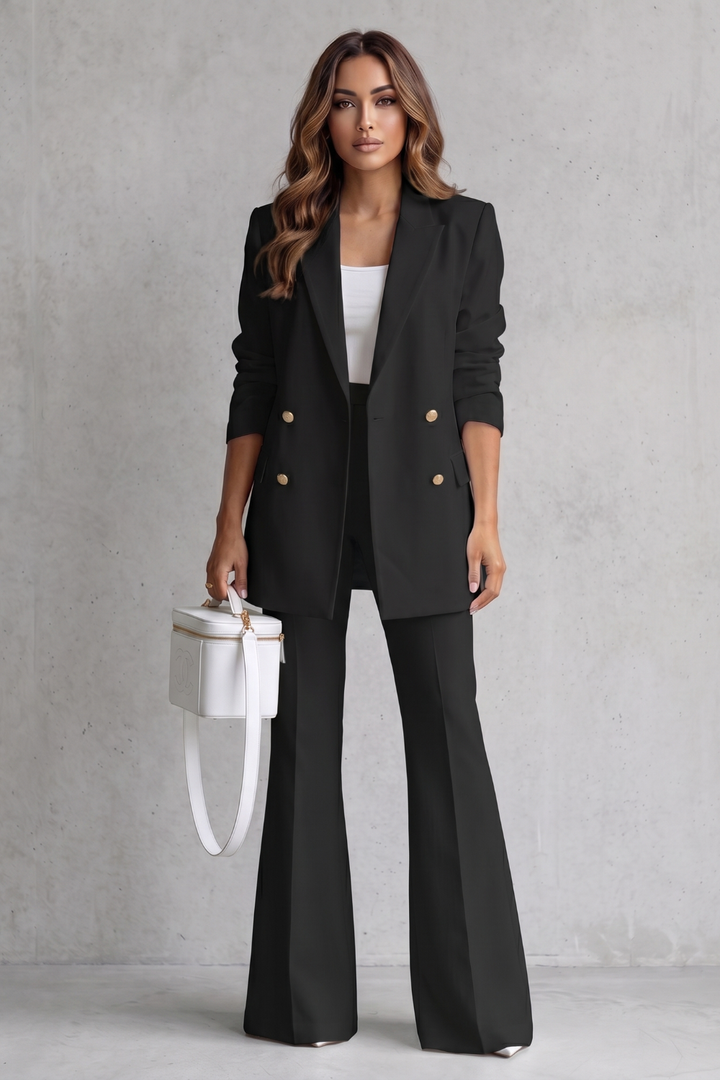 Verity double breasted blazer and trouser suit – image 6