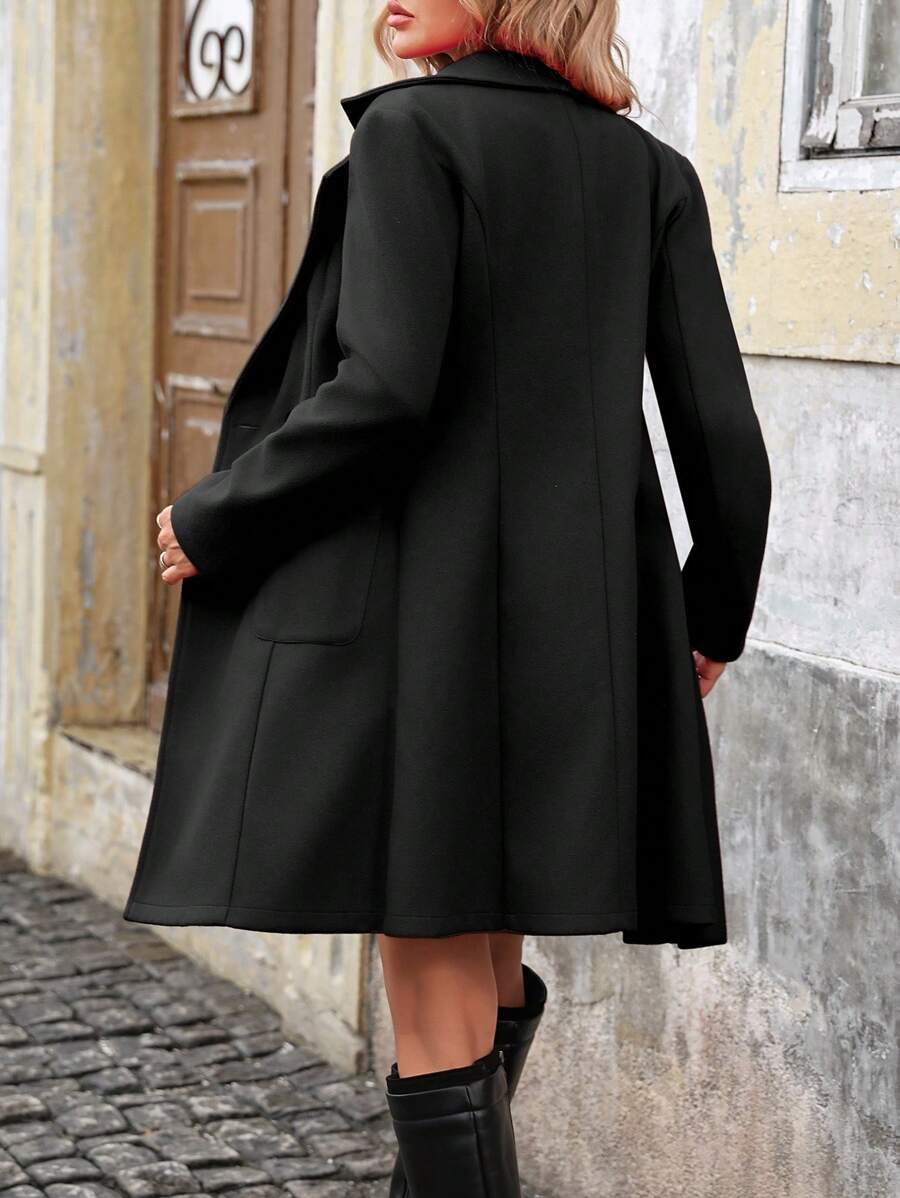 Eleanor double breasted wool coat – image 3