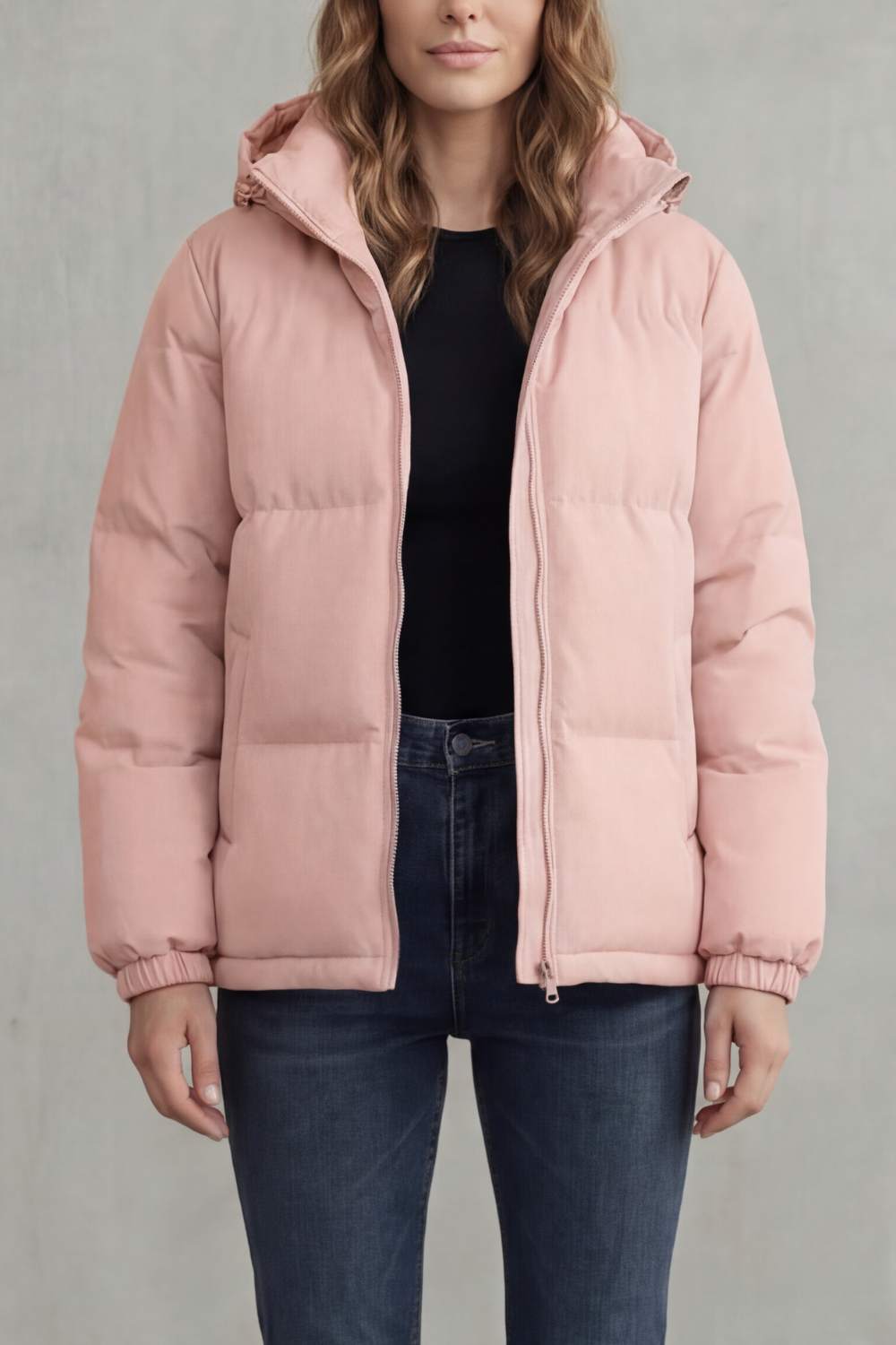 Meinir quilted hooded puffer coat – image 5
