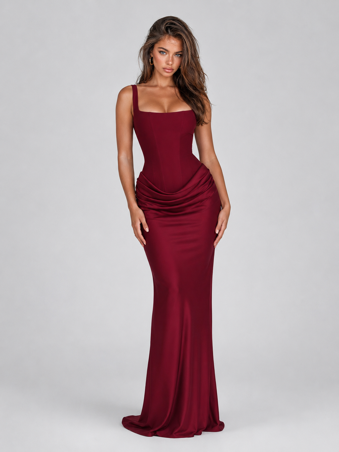 Kirsty corset bodycon maxi dress
