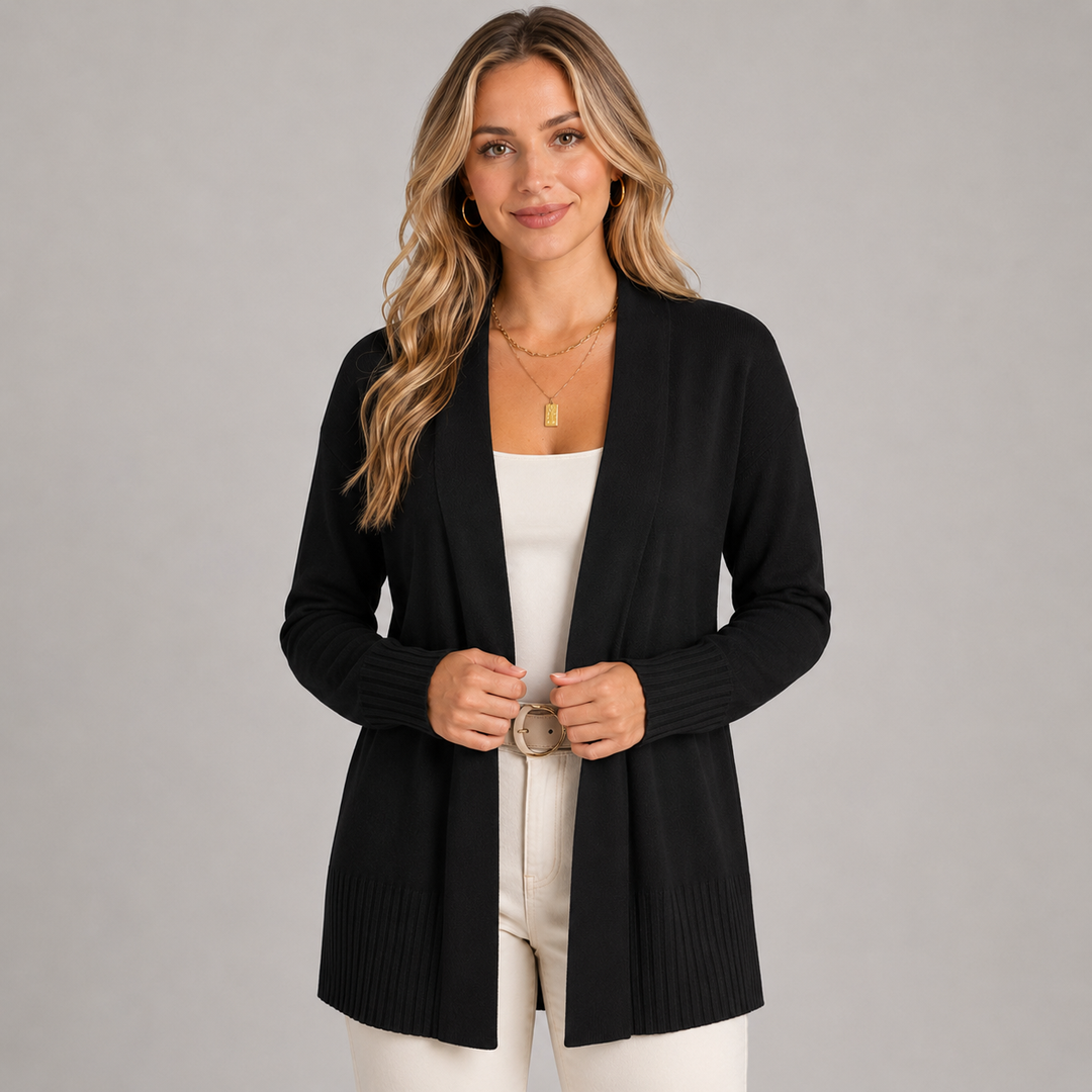 Gwyneth v neck longline cardigan