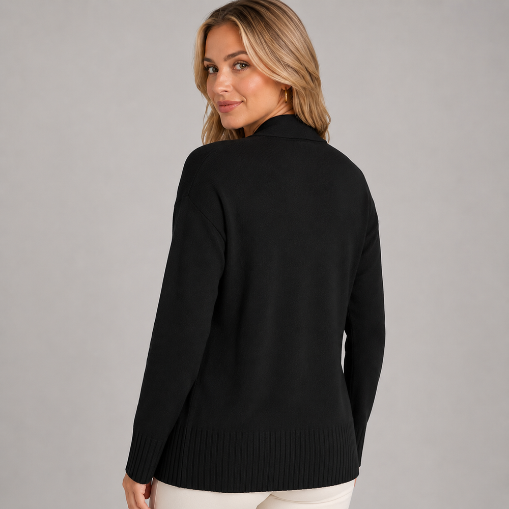 Gwyneth v neck longline cardigan – image 2
