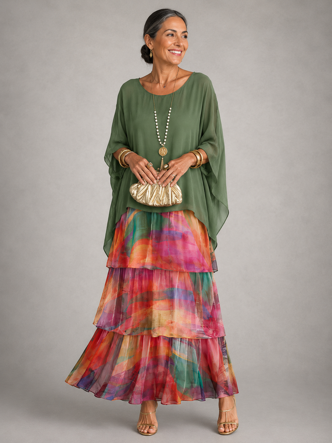 Kathleen tiered ruffle dress – image 9