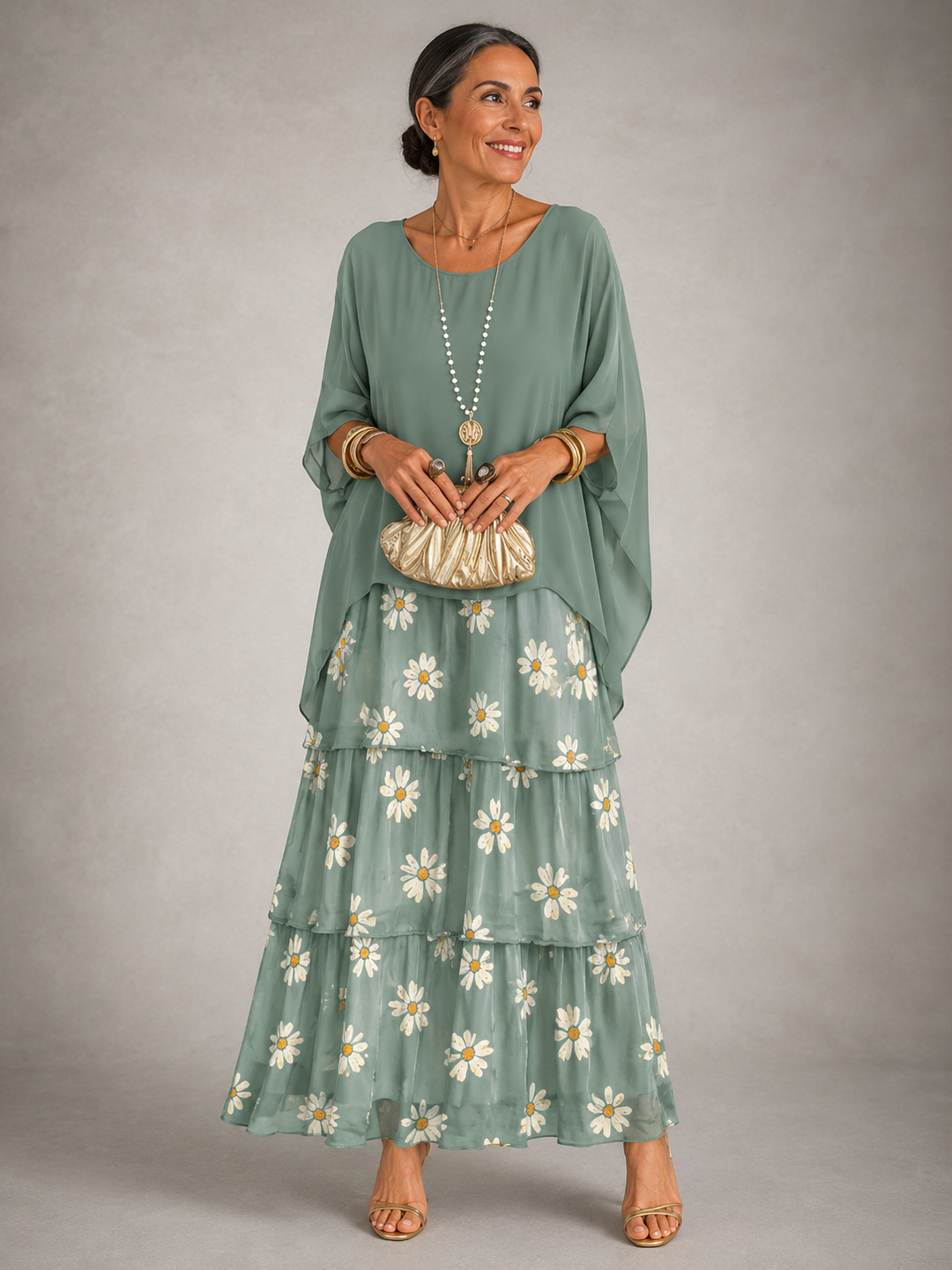 Kathleen tiered ruffle dress – image 8