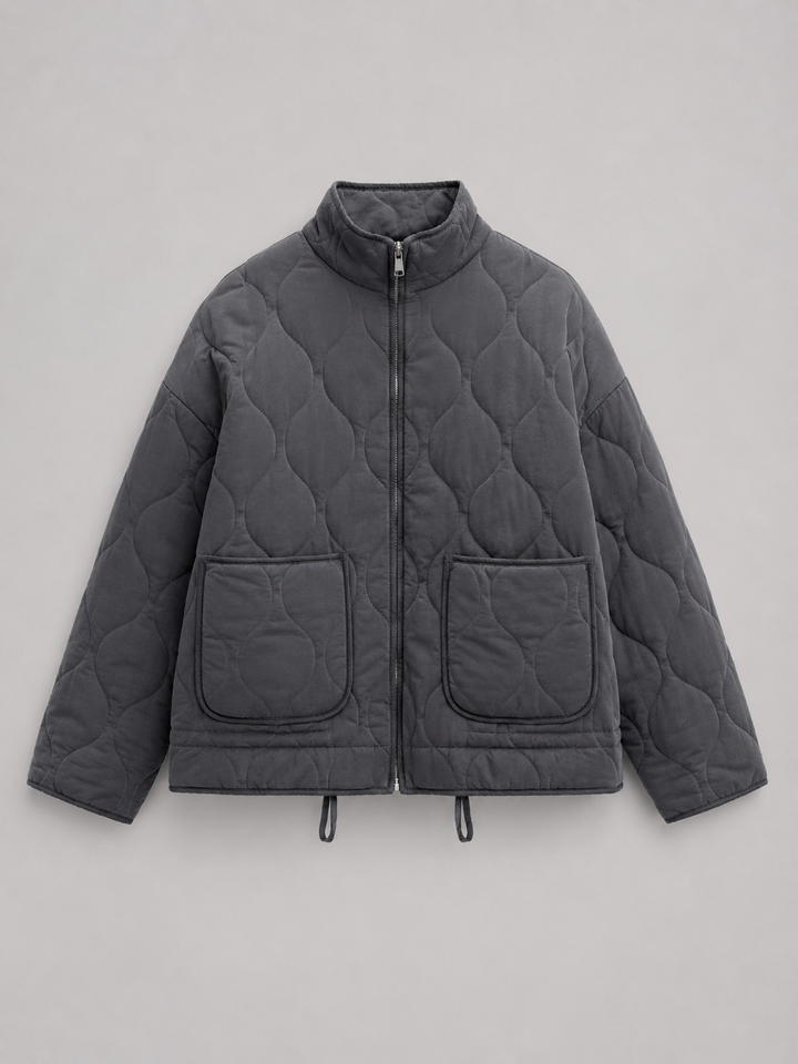 Briony quilted jacket with utility pockets – image 4