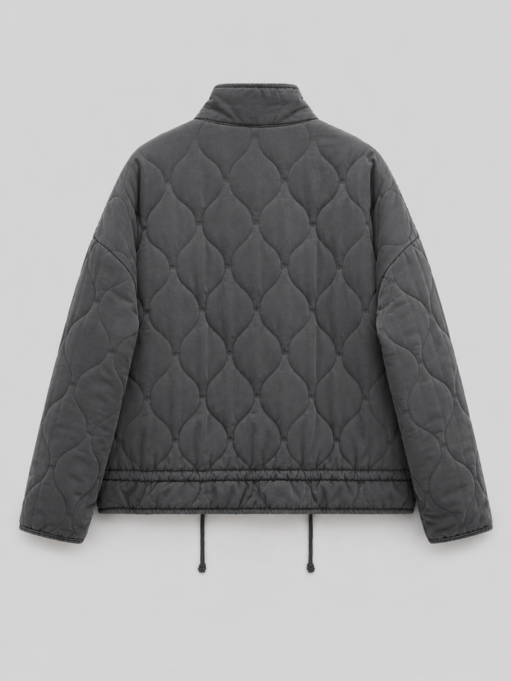 Briony quilted jacket with utility pockets – image 3