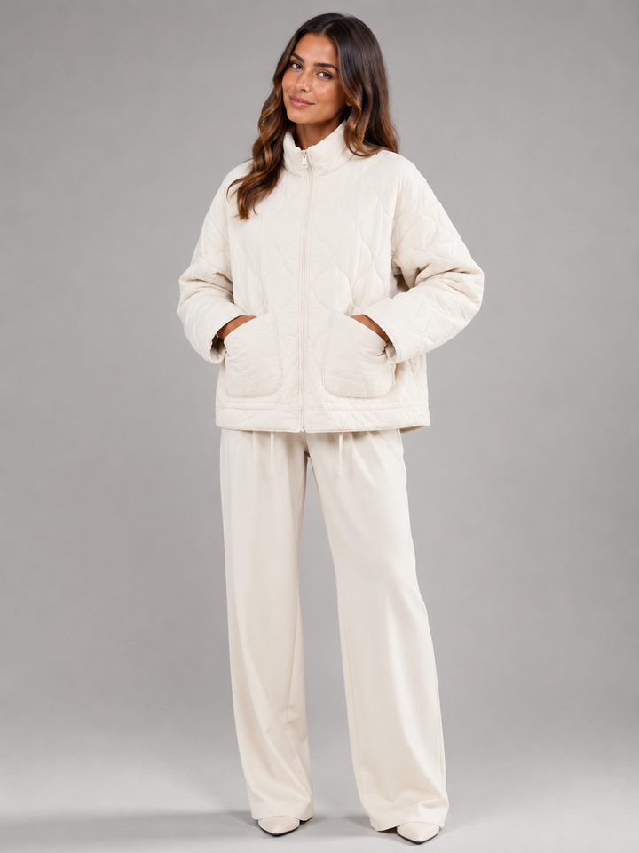 Briony quilted jacket with utility pockets – image 8