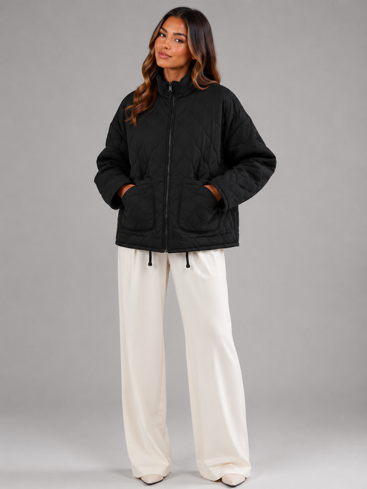 Briony quilted jacket with utility pockets – image 7