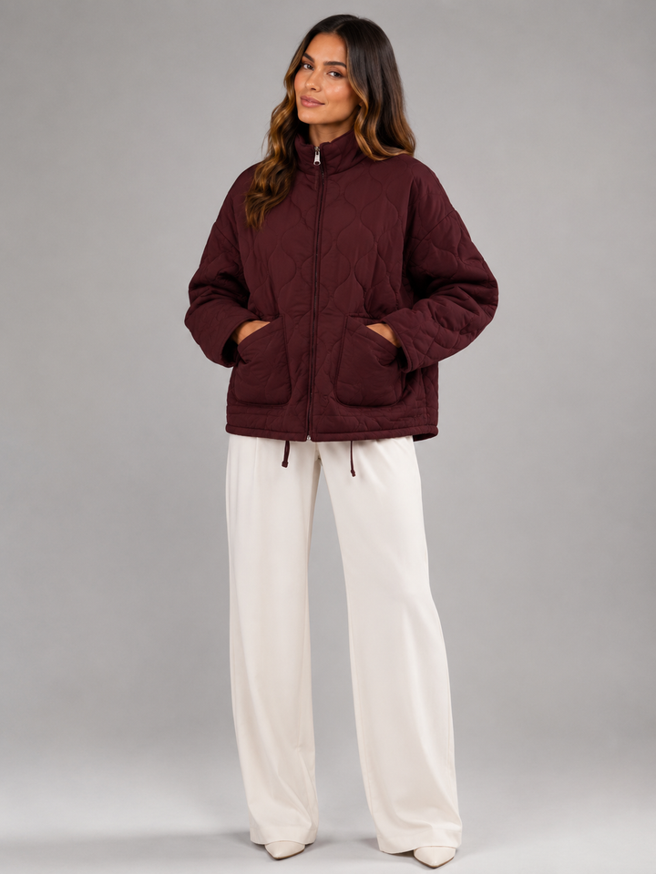 Briony quilted jacket with utility pockets – image 6