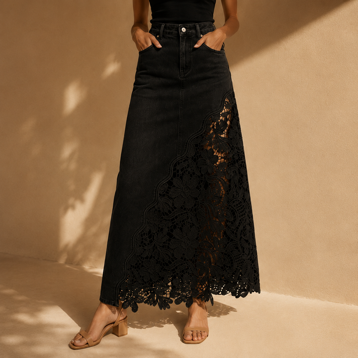 Millicent floral lace maxi skirt – image 3