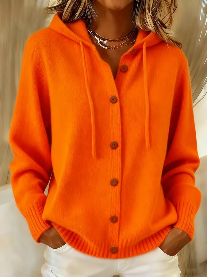 Isla hooded knit cardigan – image 4