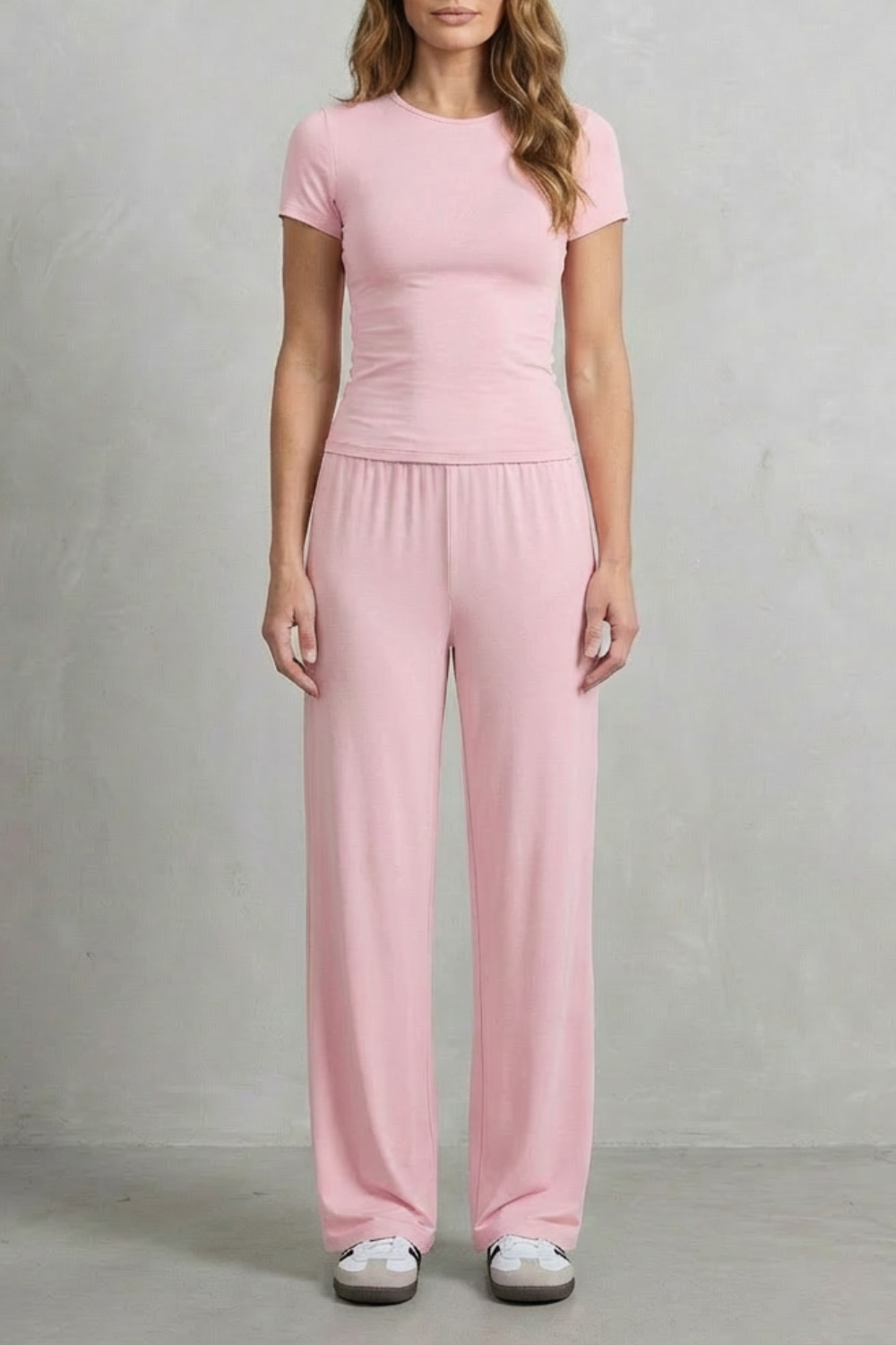 Tilda fitted top and wide leg trouser set – image 35