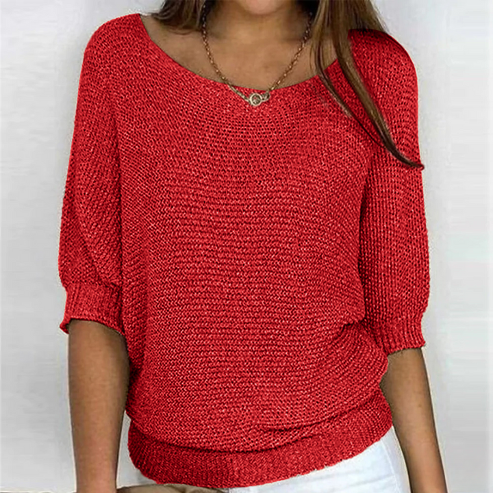 Liliana cross knit jumper – image 2