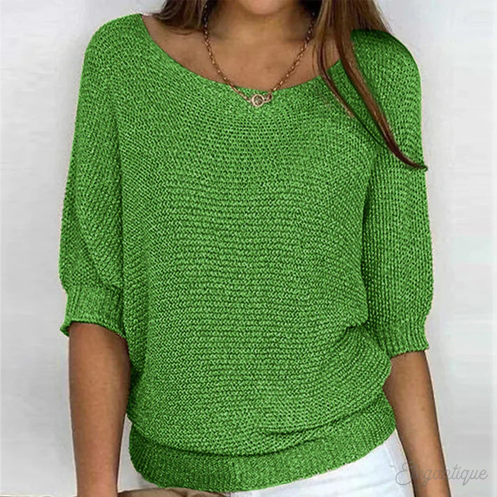 Liliana cross knit jumper – image 6