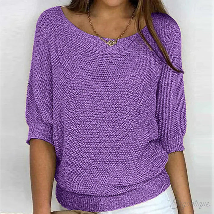 Liliana cross knit jumper – image 8