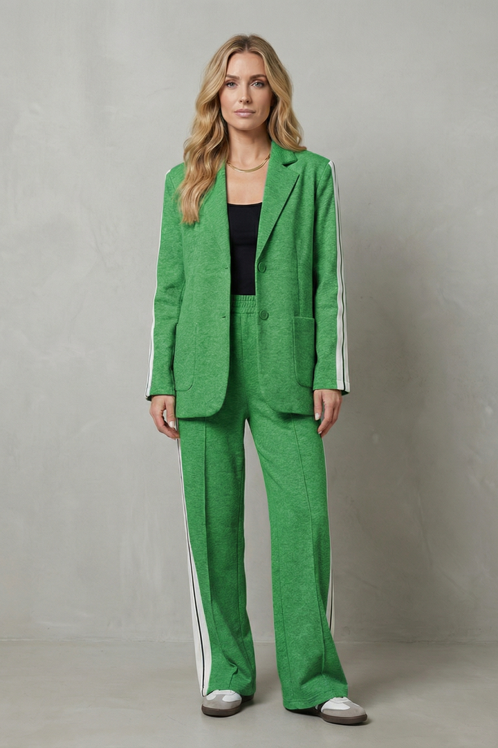 Rosamund side stripe blazer and trouser set – image 14