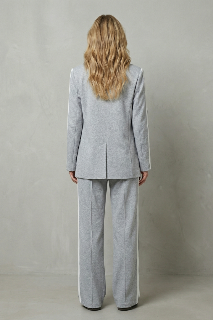 Rosamund side stripe blazer and trouser set – image 4