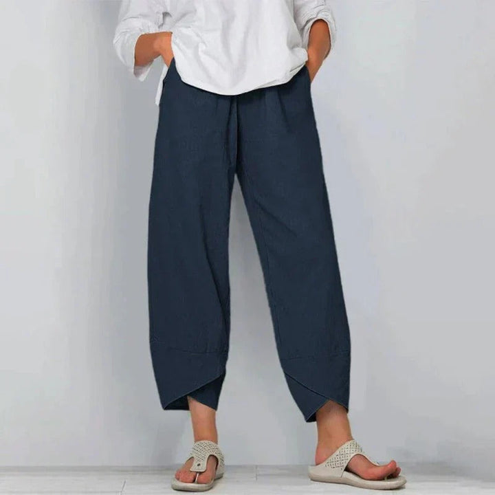 Laura wide leg cropped trousers – image 4