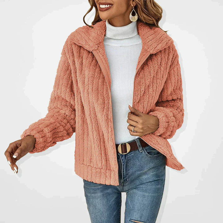 Bea plush fluffy cardigan – image 5