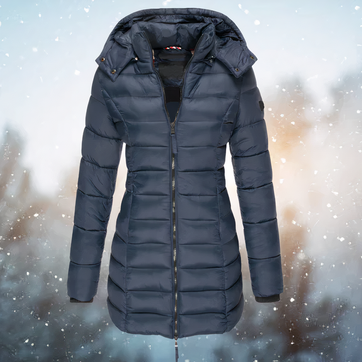 Tegan hooded parka coat