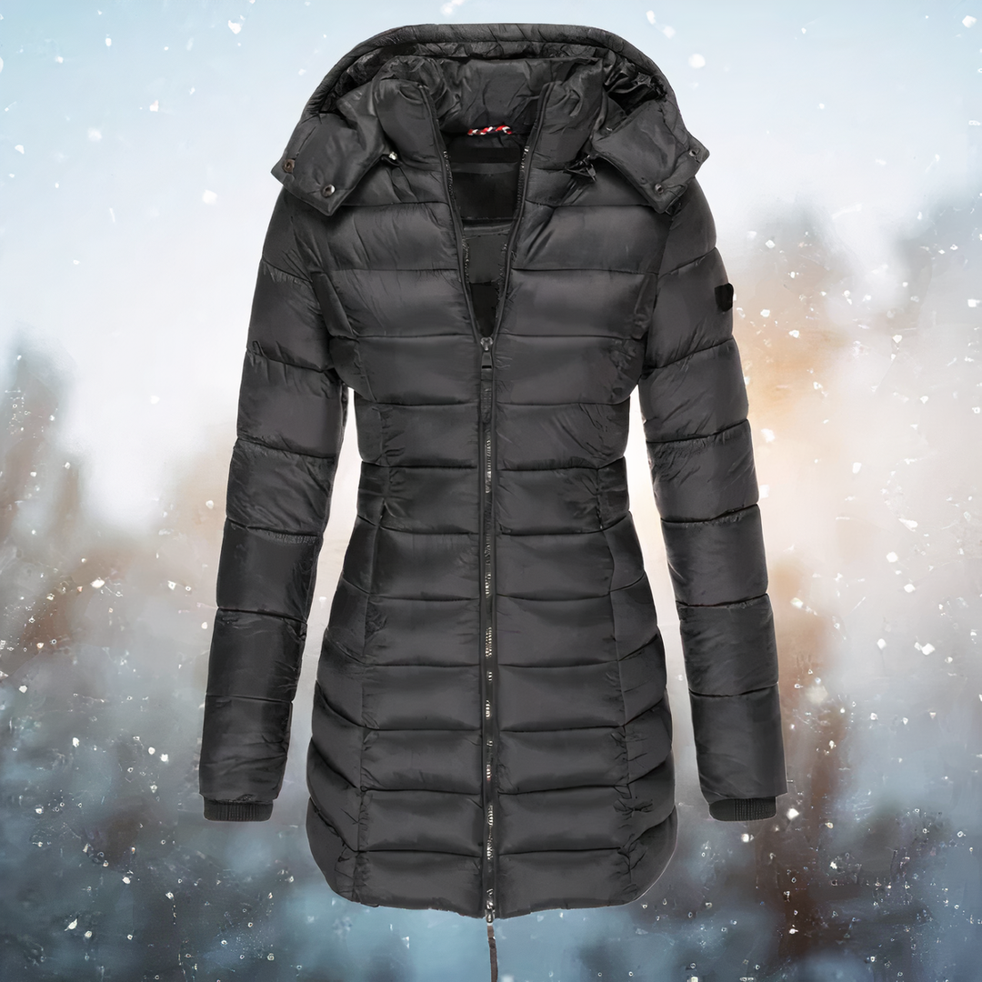 Tegan hooded parka coat – image 4