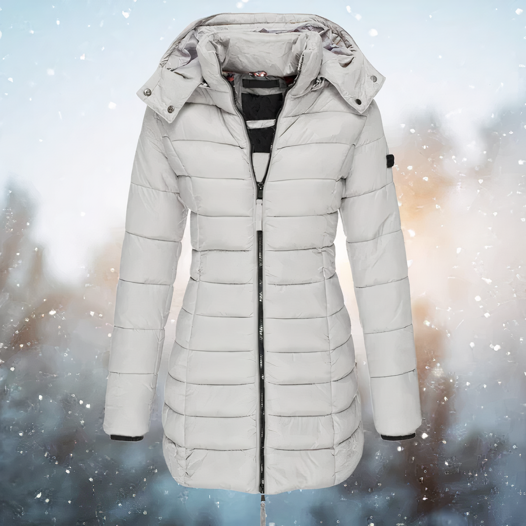 Tegan hooded parka coat – image 6
