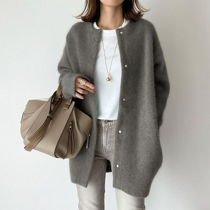 Margery long sleeve button knit cardigan – image 4