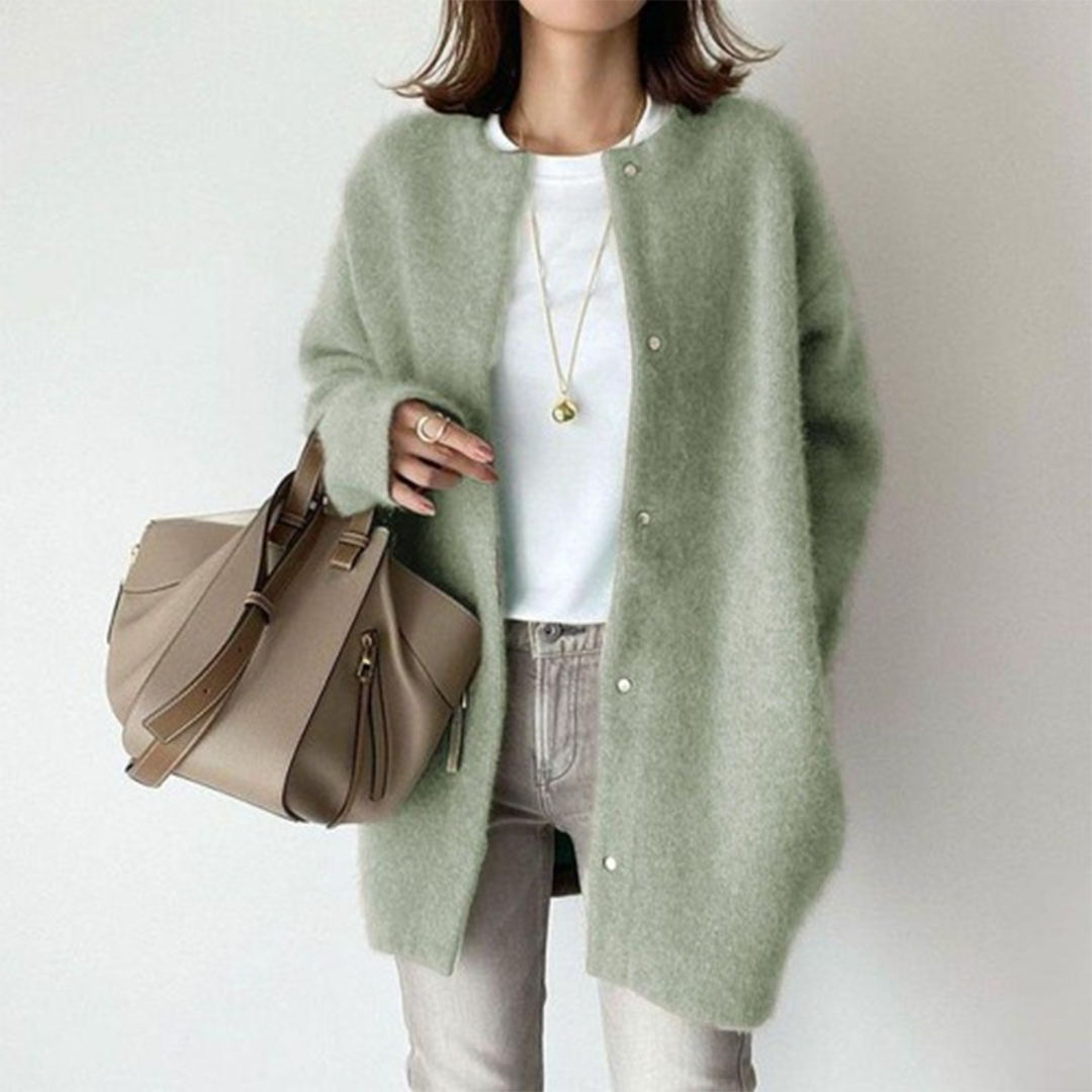 Margery long sleeve button knit cardigan – image 6
