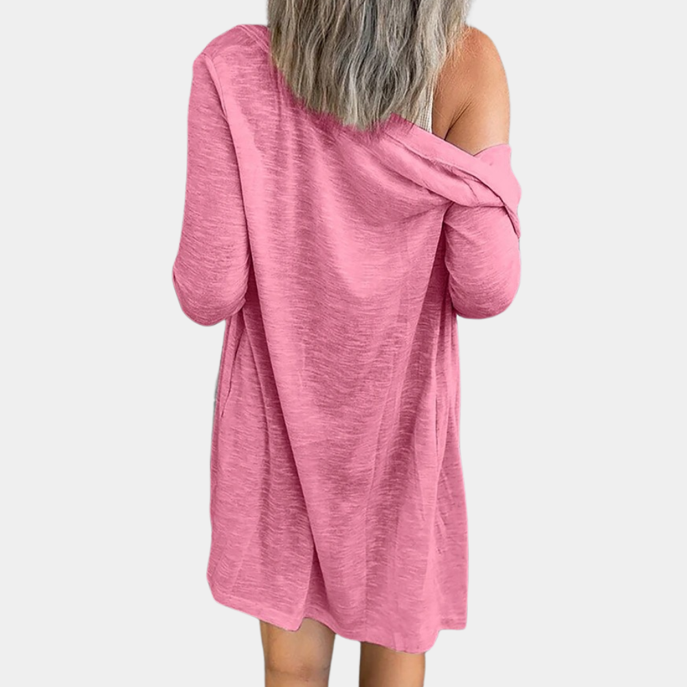 Libby lightweight fine knit cardigan sweater – image 7