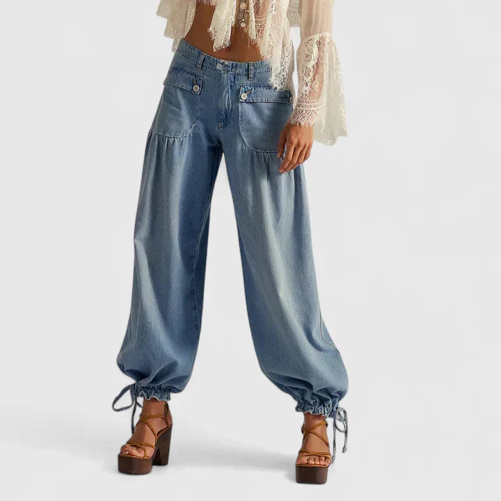 Roisin tailored crease front trousers