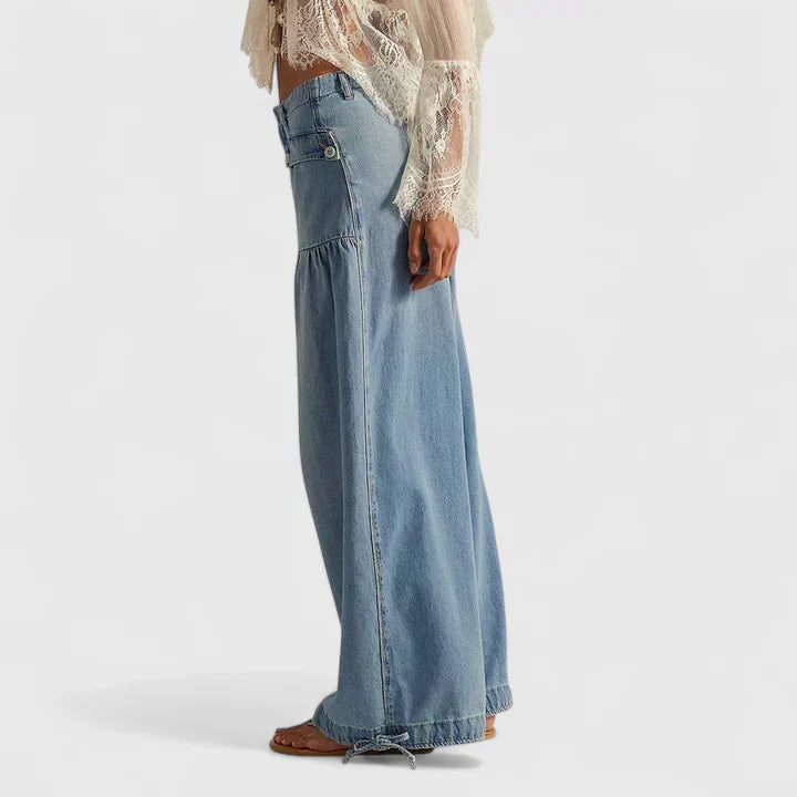 Roisin tailored crease front trousers – image 3