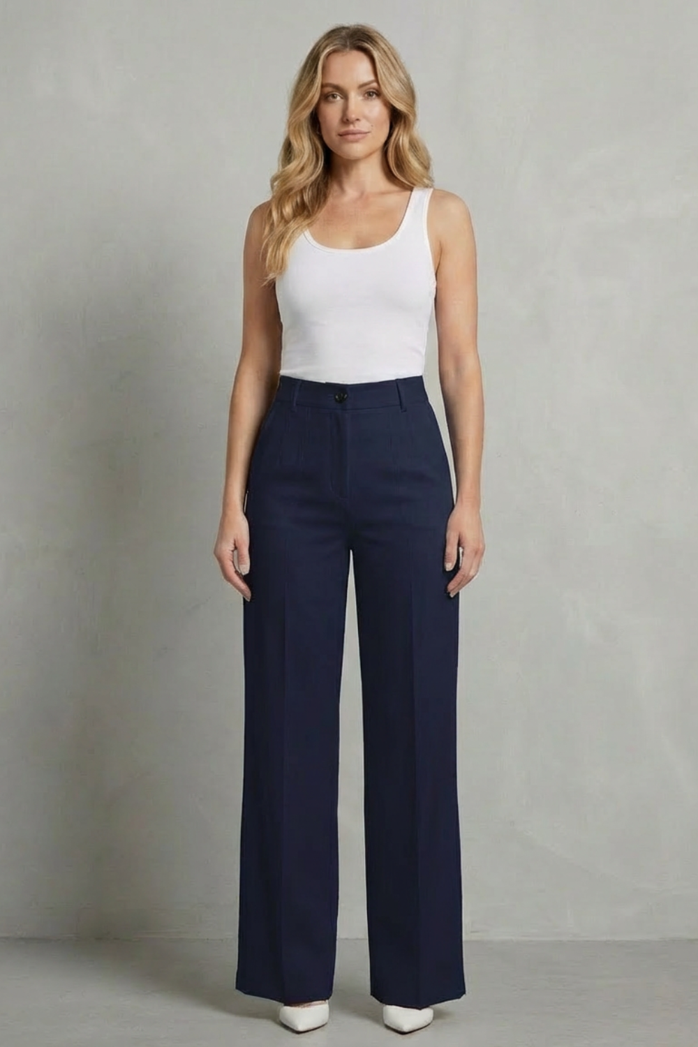 Wilma high waisted straight leg trousers – image 12