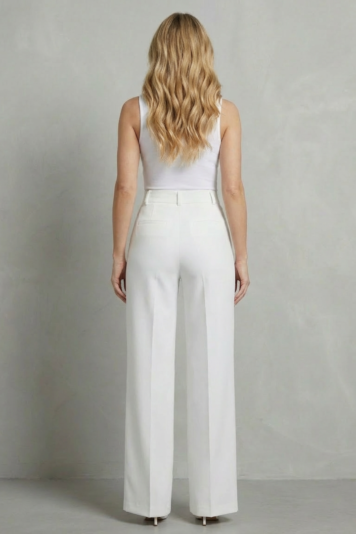 Wilma high waisted straight leg trousers – image 4