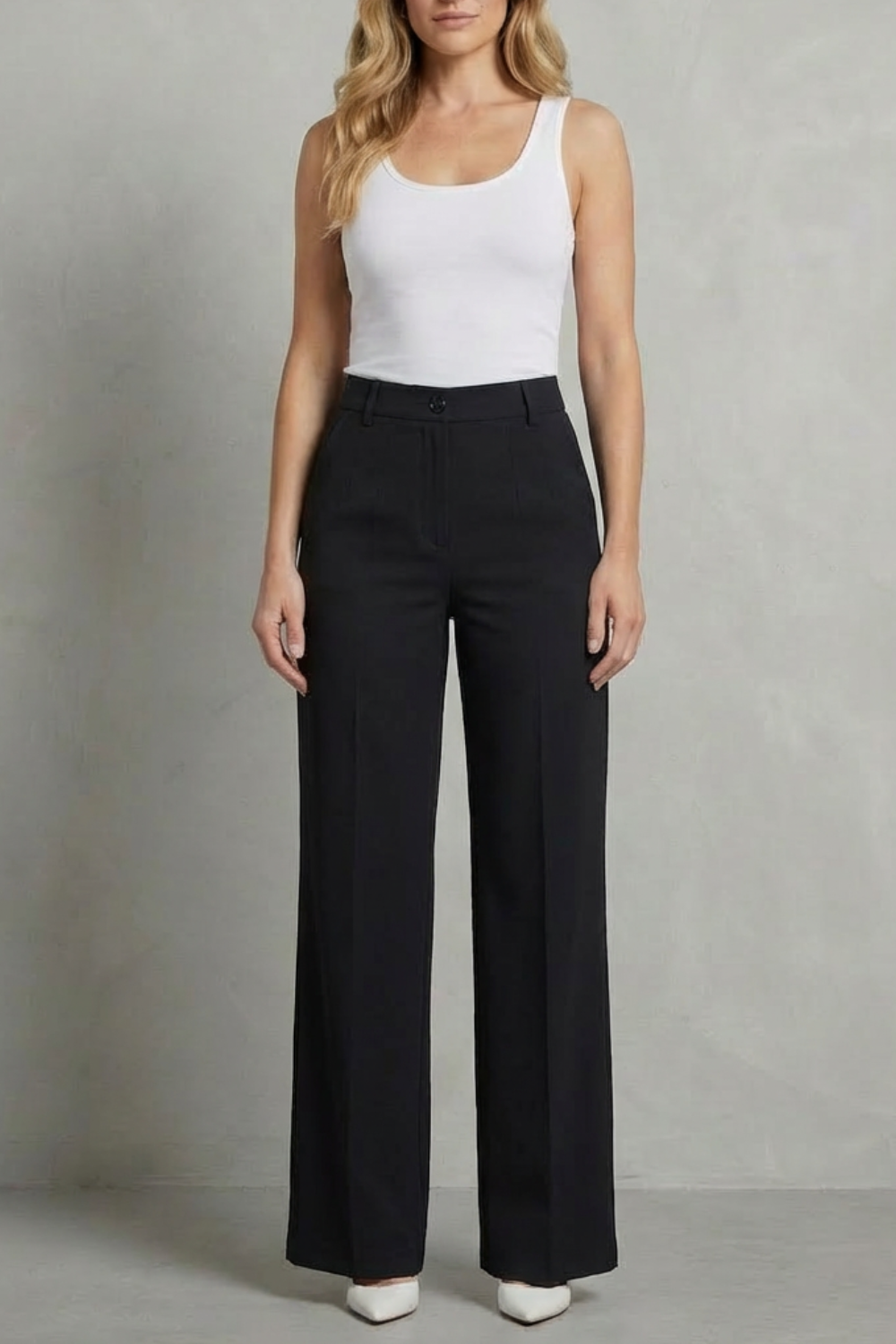Wilma high waisted straight leg trousers – image 5
