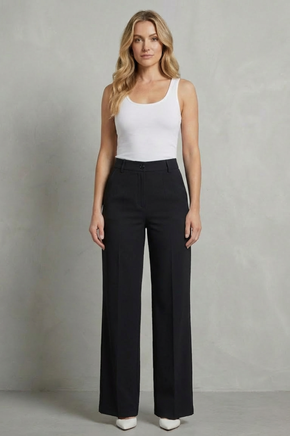 Wilma high waisted straight leg trousers – image 6