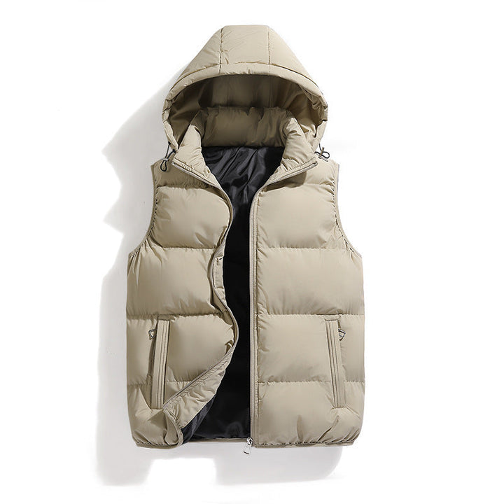 Brisa detachable hood padded gilet – image 10