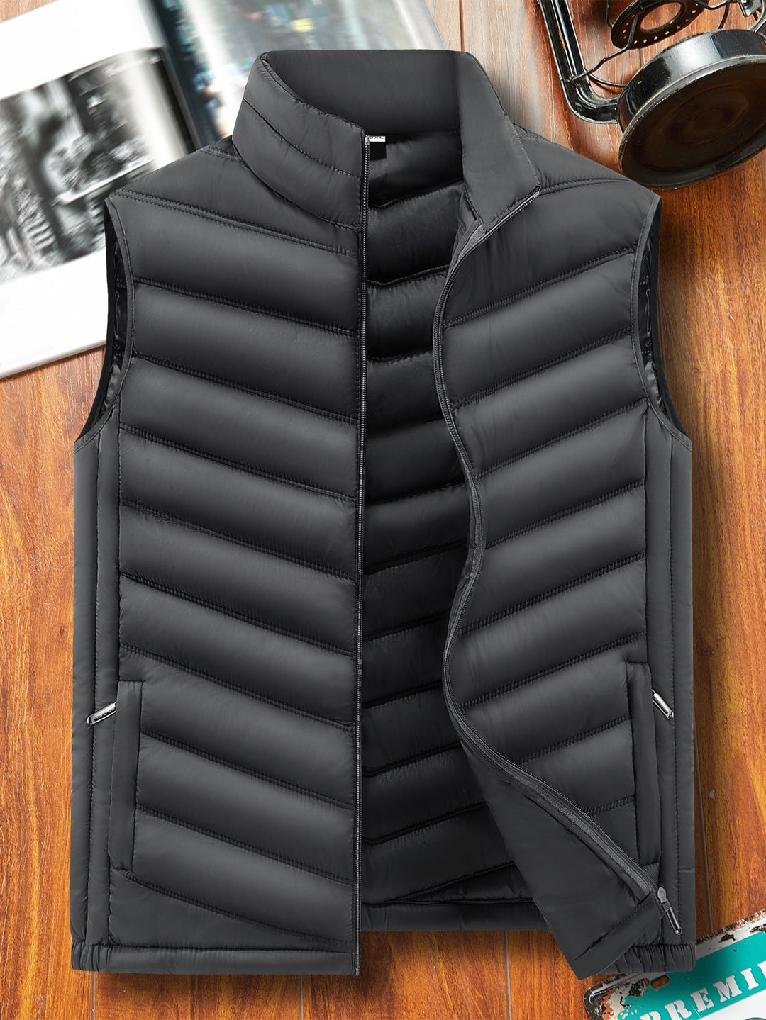 Leola lightweight quilted gilet – image 7