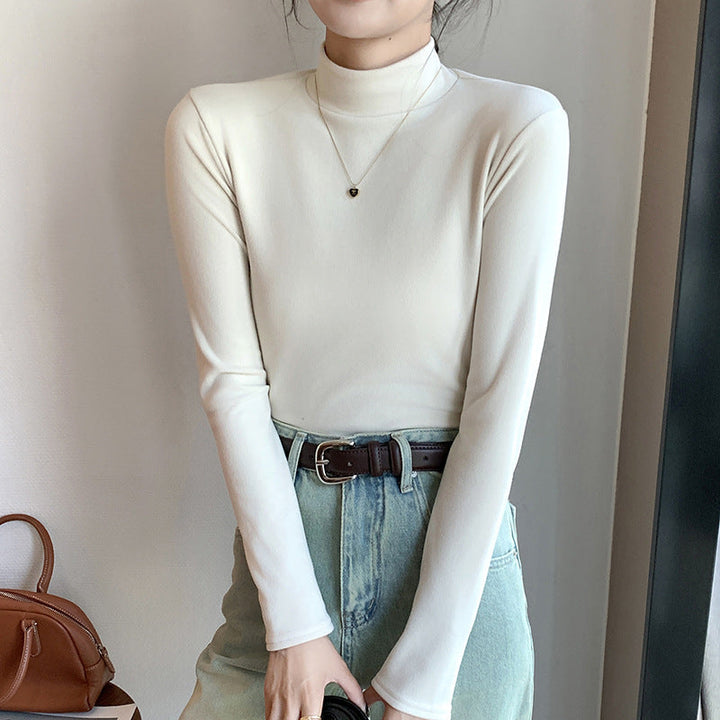 Jenna fitted roll neck long sleeve top – image 11