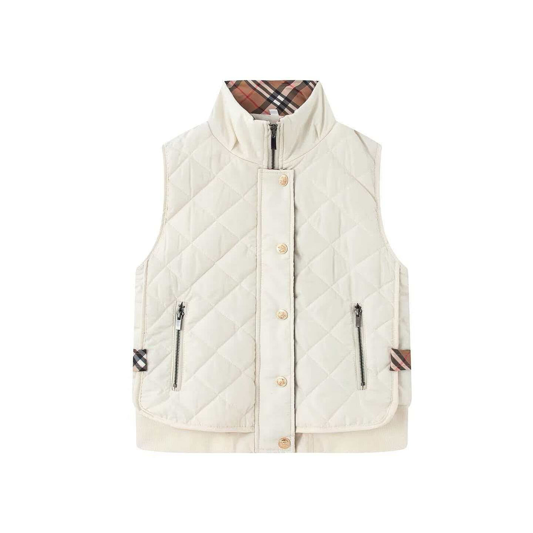 Ffion stand collar padded gilet – image 6