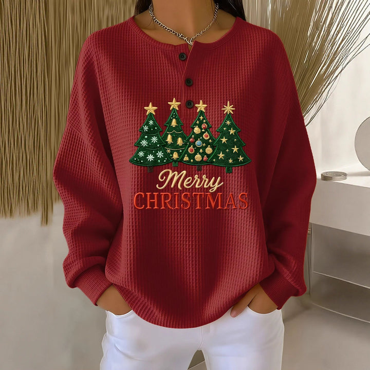 Orla waffle knit jumper – image 5