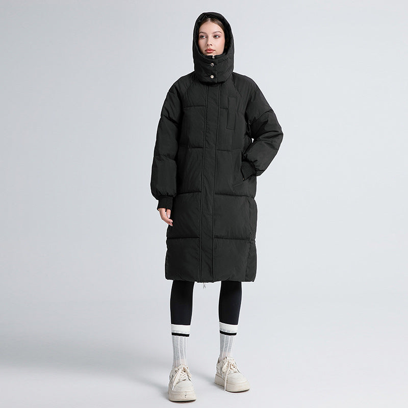 Eluned classic hooded long puffer coat – image 5