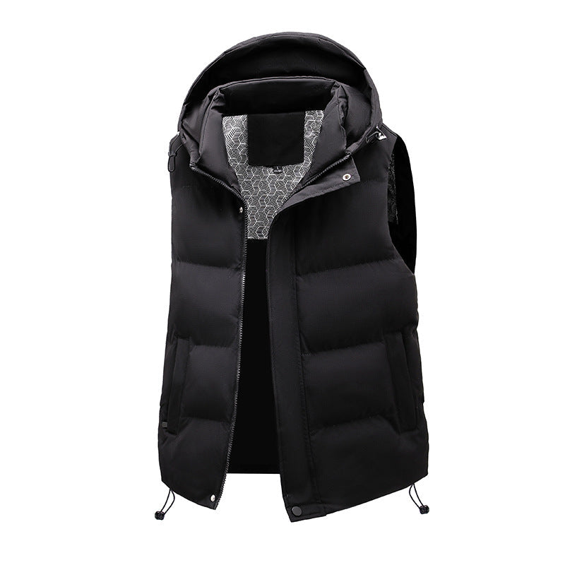 Elvira hooded quilted gilet – image 2