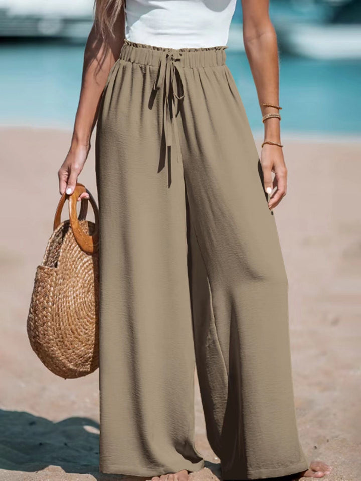 Dorothea fluid wide leg trousers – image 5