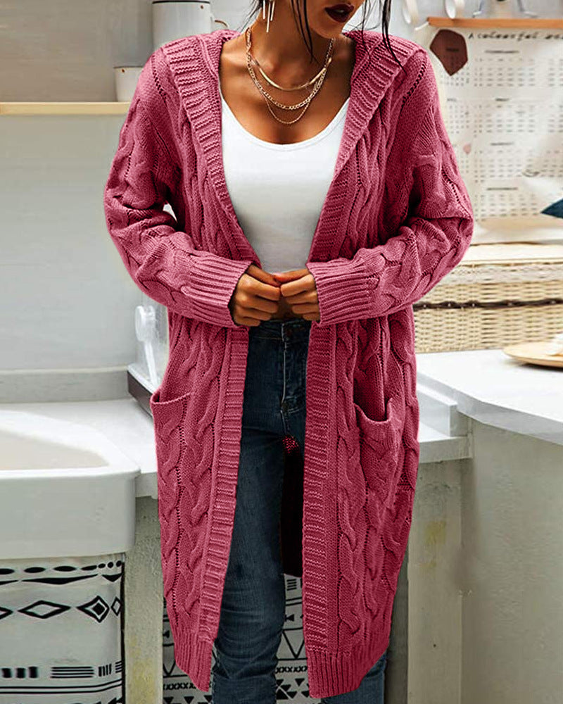Rhiannon button front cardigan with pockets – image 5